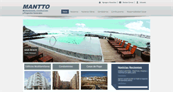 Desktop Screenshot of mantto.com.pe